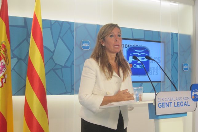 La líder del PP catalán, Alicia Sánchez Camacho