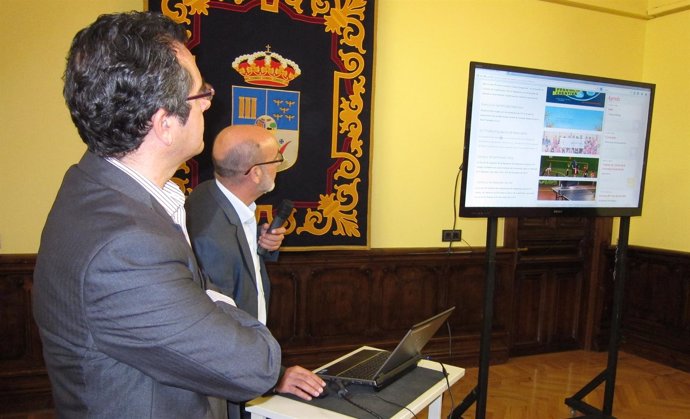 Presentación de la nueva web del área de Cultura de la Diputación Provincial.