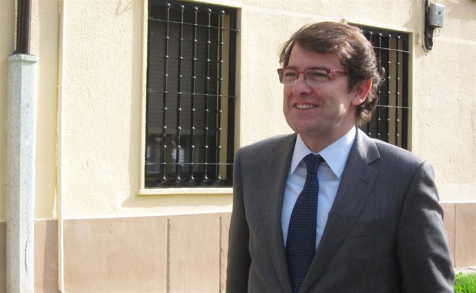 Alfonso Fernández Mañueco en Salamanca.