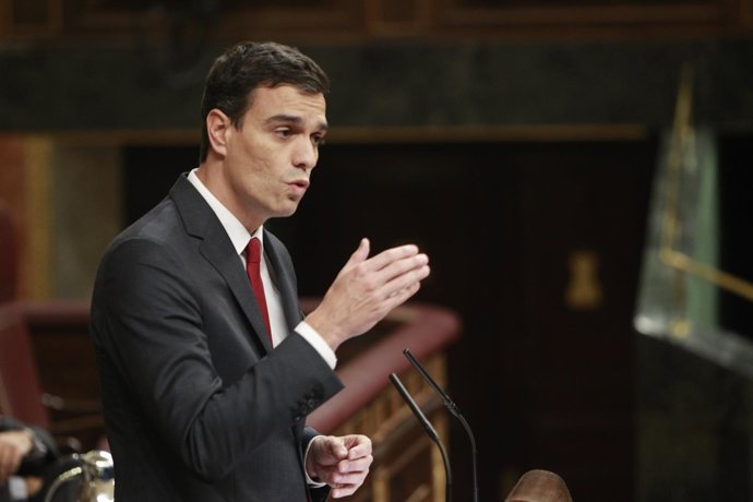 Pedro Sánchez en el Congreso