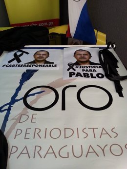 Carteles para pedir justicia por pablo medina