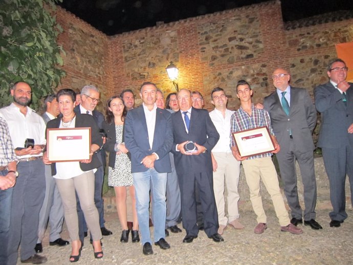 Entrega de los premios Torta del Casar en Cáceres