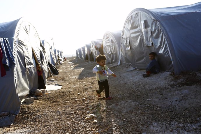Refugiados sirios.
