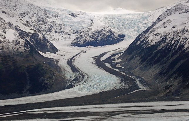 El Glaciar Novatek, en Alaska.