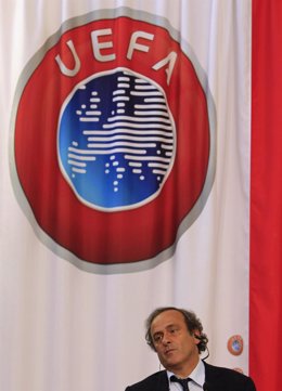 El presidente de la UEFA, Michel Platini