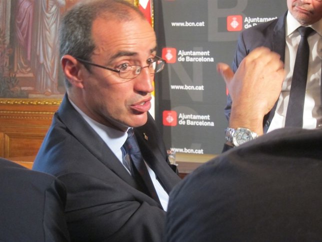 El teniente de alcalde de Hábitat Urbano de Barcelona, Antoni Vives