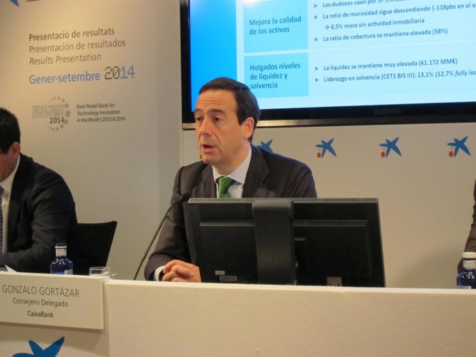  El Consejero Delegado De Caixabank, Gonzalo Gortázar