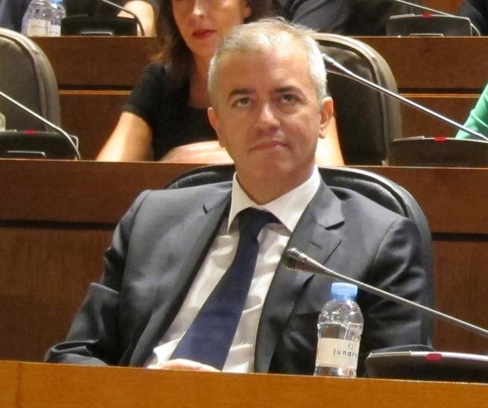 El consejero Javier Campoy