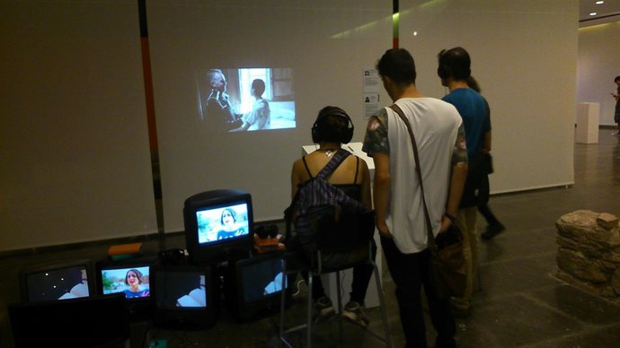 Muestra en el Antiquarium.