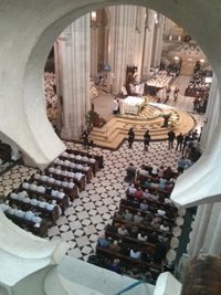 Cardenales y obispos, "satisfechos" de poder acompañar a Carlos Osoro en la toma de posesión