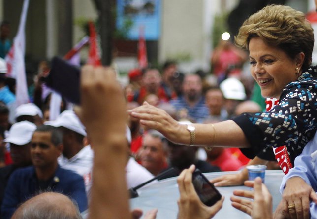La presidenta de Brasil, Dilma Rousseff