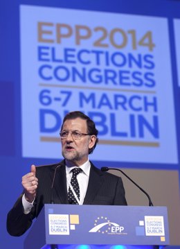 Mariano Rajoy, congreso del PPE
