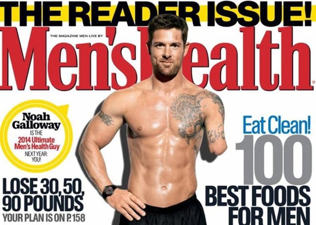 El premio a mejor físico del año para un veterano de guerra mutilado