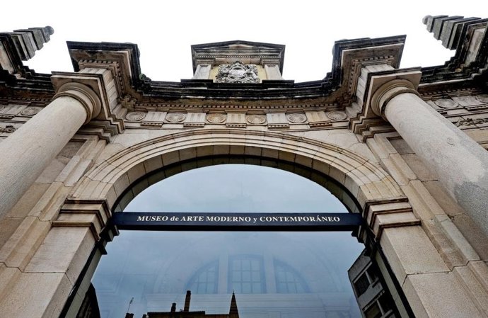 Entrada del Museo de Arte de Santander