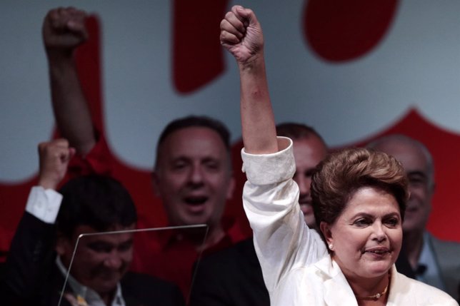 La presidenta de Brasil, Dilma Rousseff.