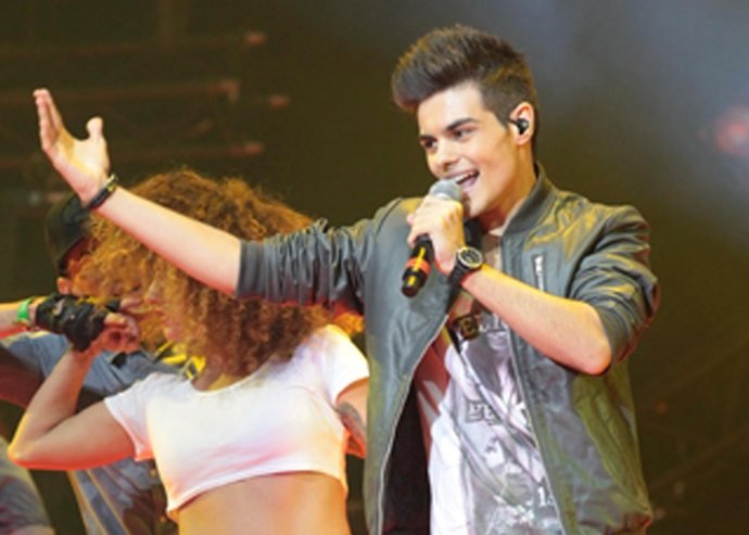 Abraham Mateo en el Palacio de los deportes