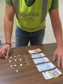 Cocaína incautada en las fiestas de Huércal-Overa