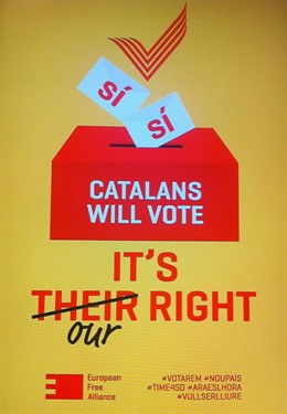 Campaña de la ALE a favor del 9N