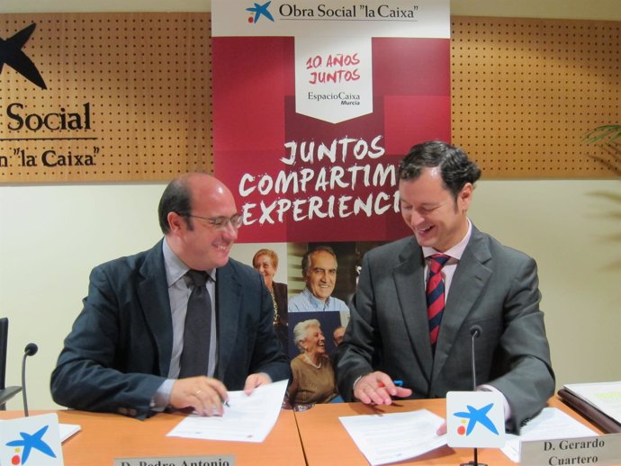 Sánchez y Cuartero firman el convenio