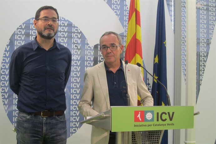 El secretario general de ICV, Josep Vendrell