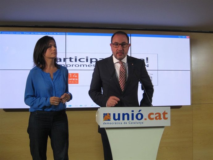 Montse Surroca, Ramon Espadaler (UDC)
