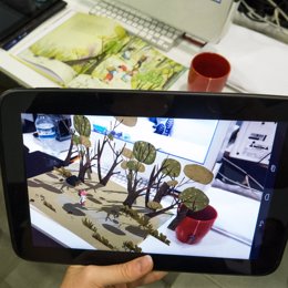 Libro con sistema de realidad realidad aumentada de AR Lives 