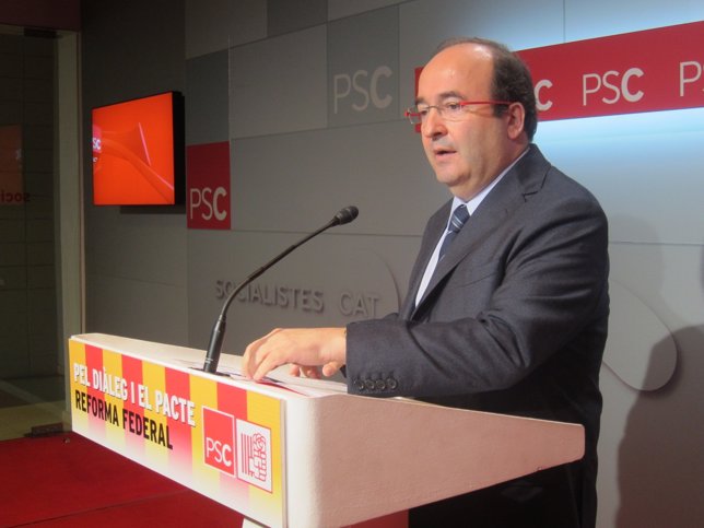 El primer secretario del PSC, Miquel Iceta