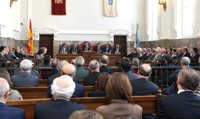 El presidente del Supremo apela a la colaboración "recíproca" y "leal" entre jueces e instituciones