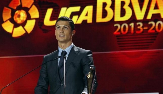 Cristiano Ronaldo Premios LFP Real Madrid