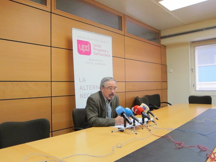 Concejal de UPyD en Murcia, José Antonio Sotomayor