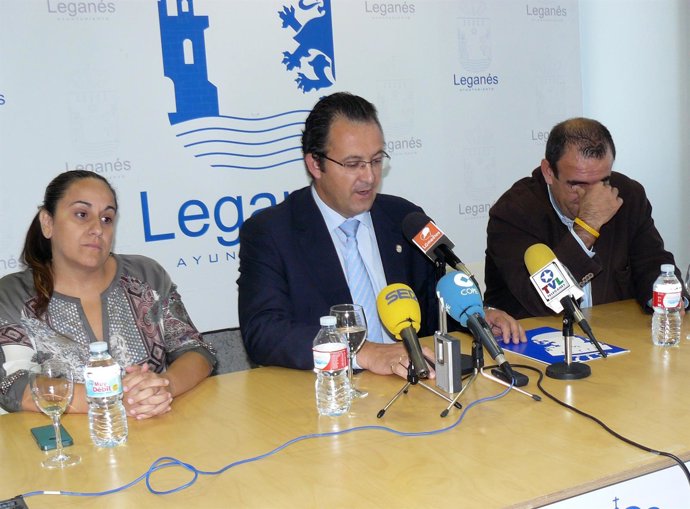 Alcalde de Leganés. Jesúes Gómez