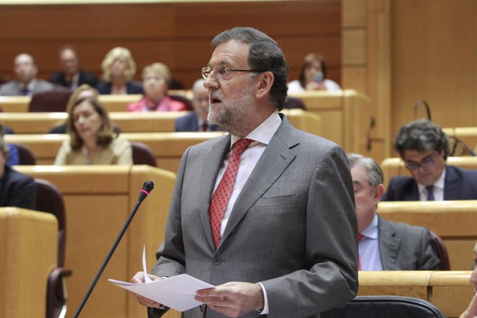 Mariano Rajoy en el Senado