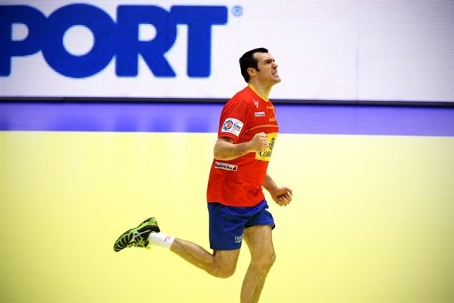 La selección española derrota a Macedonia en el Europeo de Balonmano