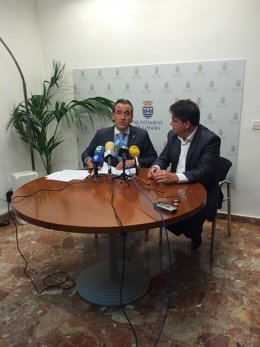 Torró en rueda de prensa