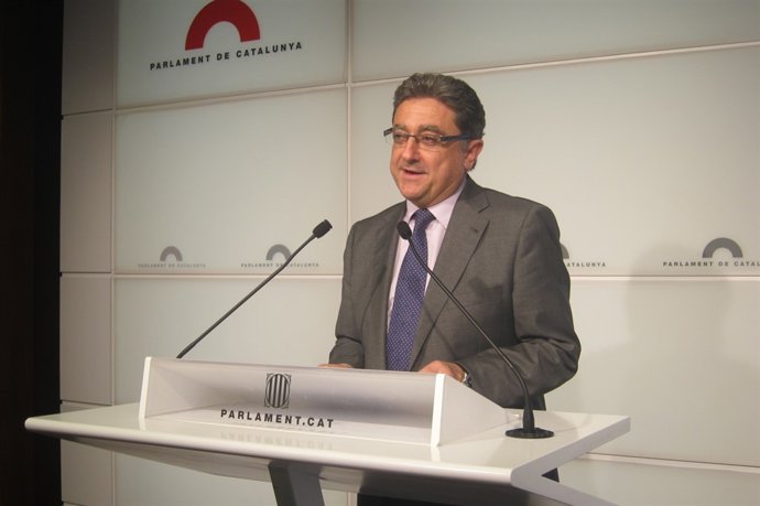 El portavoz del PP en el Parlament, Enric Millo