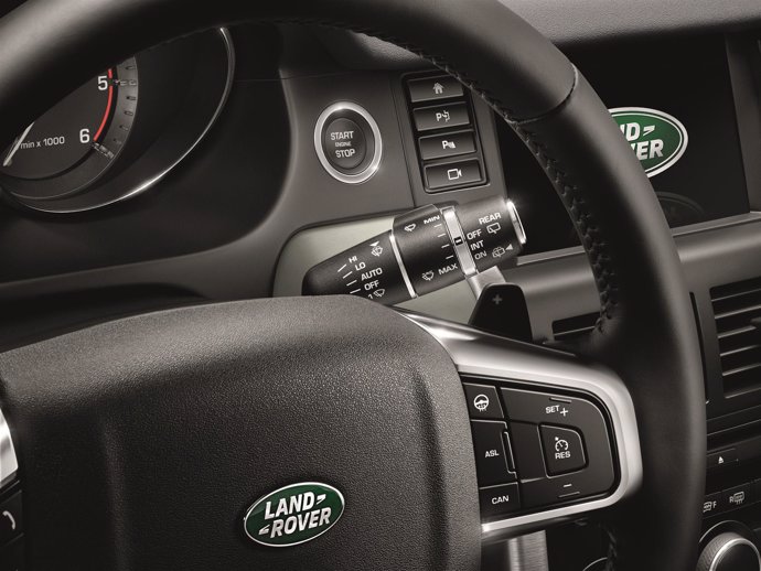 Interior del Land Rover Discovery Sport