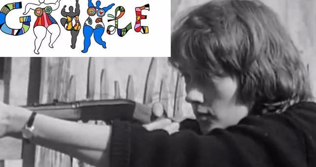 Google dedica su doodle a Niki de Saint Phalle