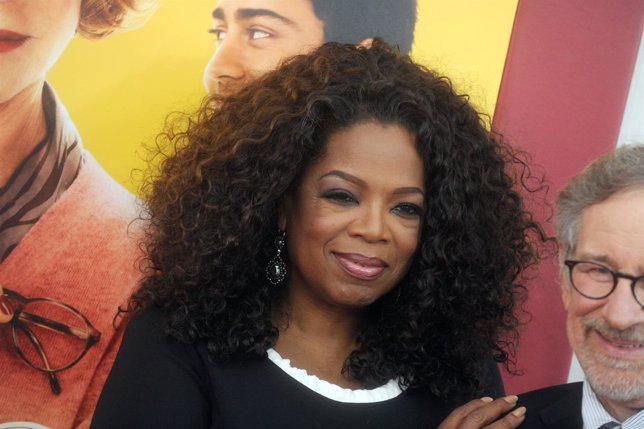 El susto de la presentadora Oprah Winfrey