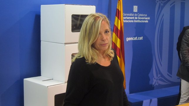 La vicepresidenta de la Generalitat, Joana Ortega