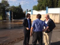 Varias barriadas de Palma sin agua por la rotura de la arteria de Poniente