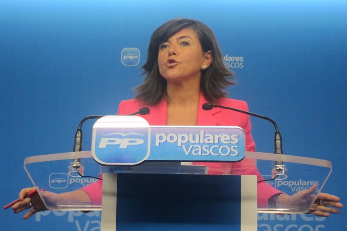 Nerea Llanos, secretaria general del PP vasco