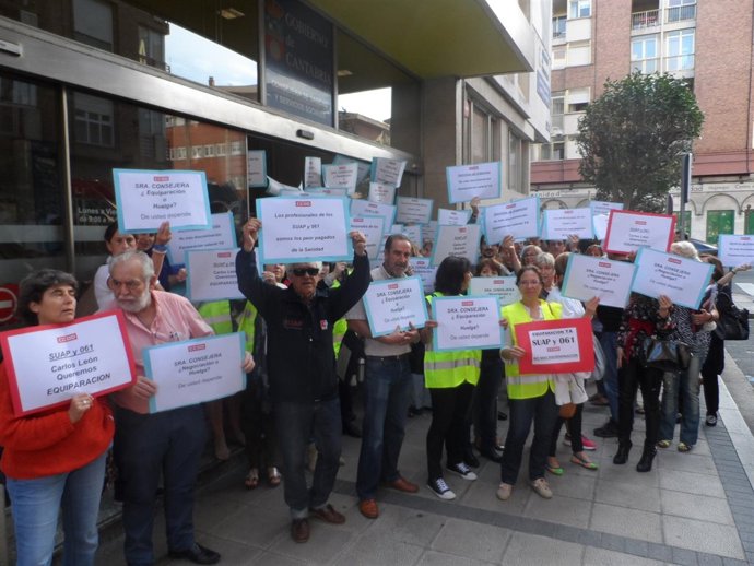 Concentración del SUAP y el 061