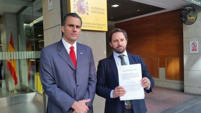 Santiago Abascal y Javier Ortega, de VOX