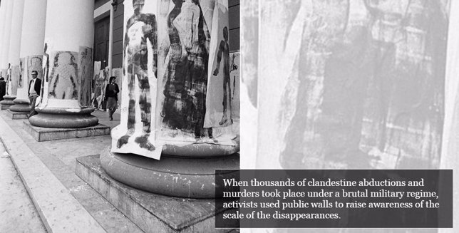 Murales desaparecidos dictadura