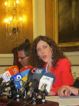 Alconchel en rueda de prensa