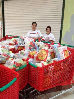 Voluntarios de Cruz Roja