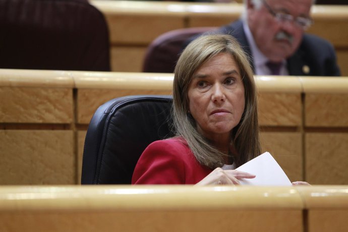 Ana Mato en la sesión de control al Gobierno del Senado 