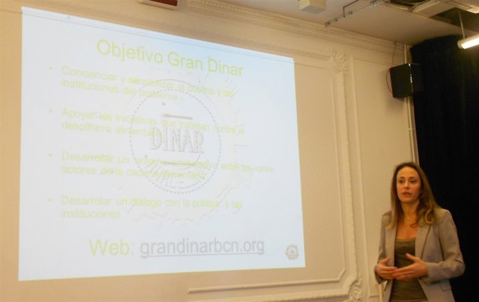 Presentación del Gran Dinar Barcelona, con D.Parente