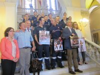 Bomberos de Bilbao sacan a la venta el venta el nuevo calendario