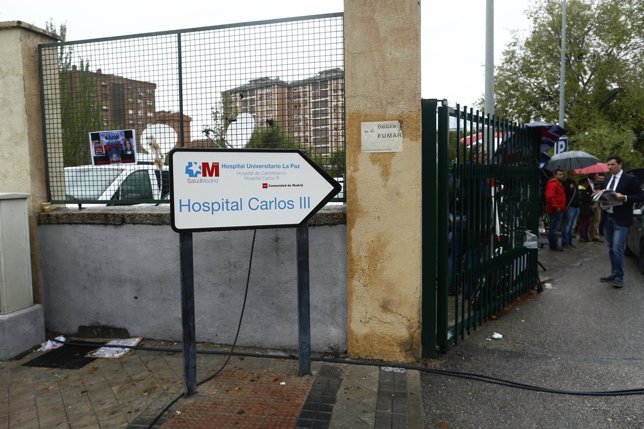 Hospital Carlos III, donde está ingresada la auxiliar de enfermería con ébola
